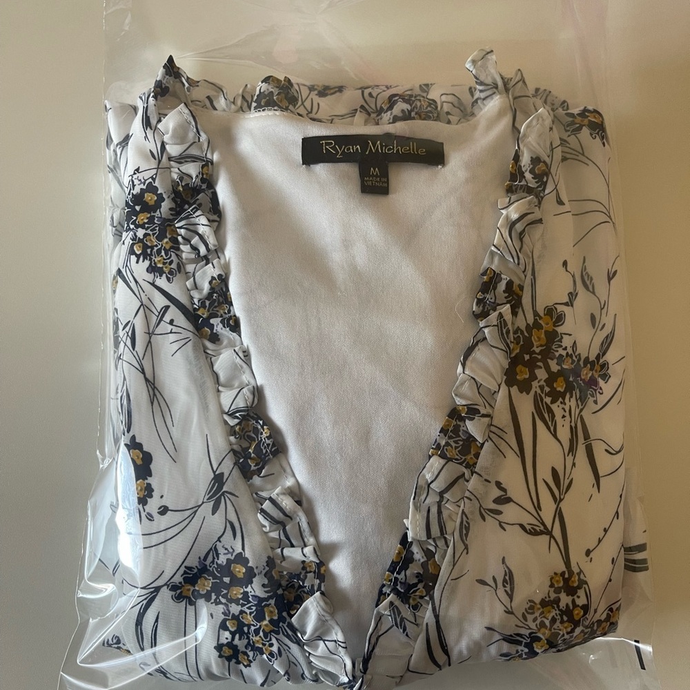 Shirred waisted dress with ruffled hem - Picture 6 of 6